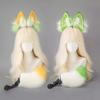 Lolita Rabbit Ears Headband With Tail Set Cosplay Accessory Anime Costume Hairband Adult Women
