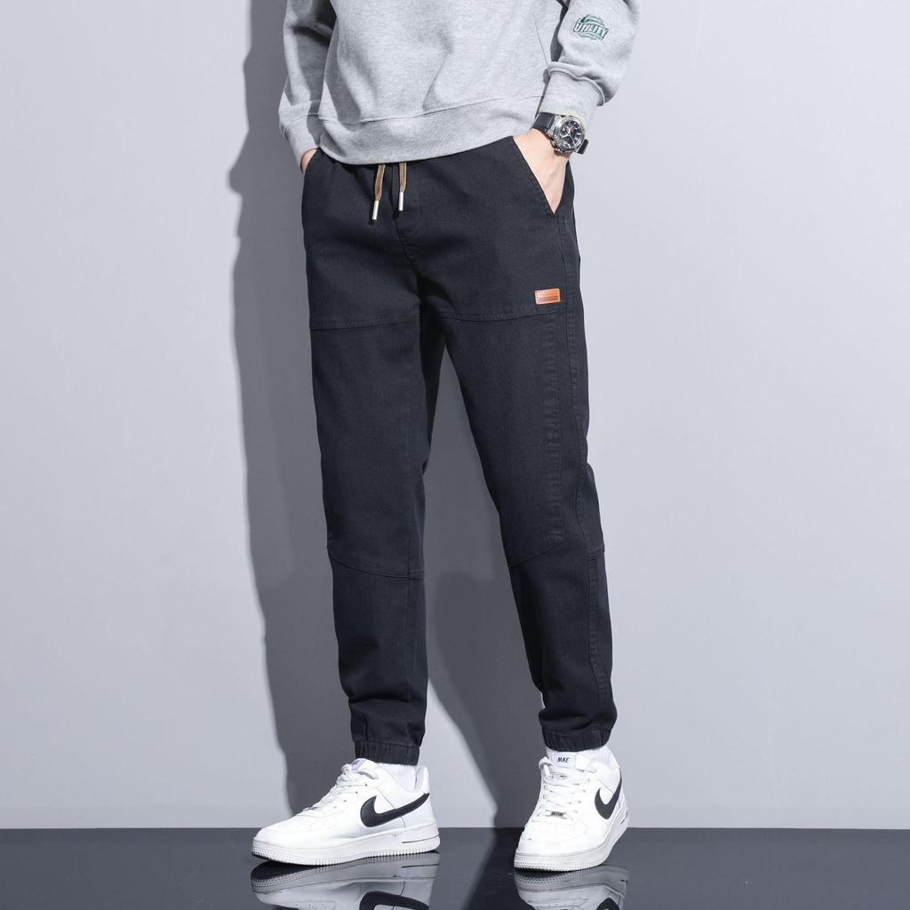Men's Classic Loose Breathable Leggings: Trendy, Comfortable, and Casual Pants for Spring and Autumn