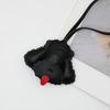 Cute PU Puppy Bag Pendant Cartoon Dog Decorative Hanging Puppy Keyring Versatile Bag Charm Car Decoration