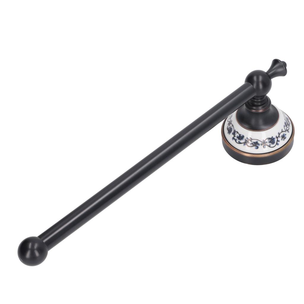 Retro Copper Bathroom Towel Bar Single Bath Towel Rack for Kitchen Wall Bathroom Wall