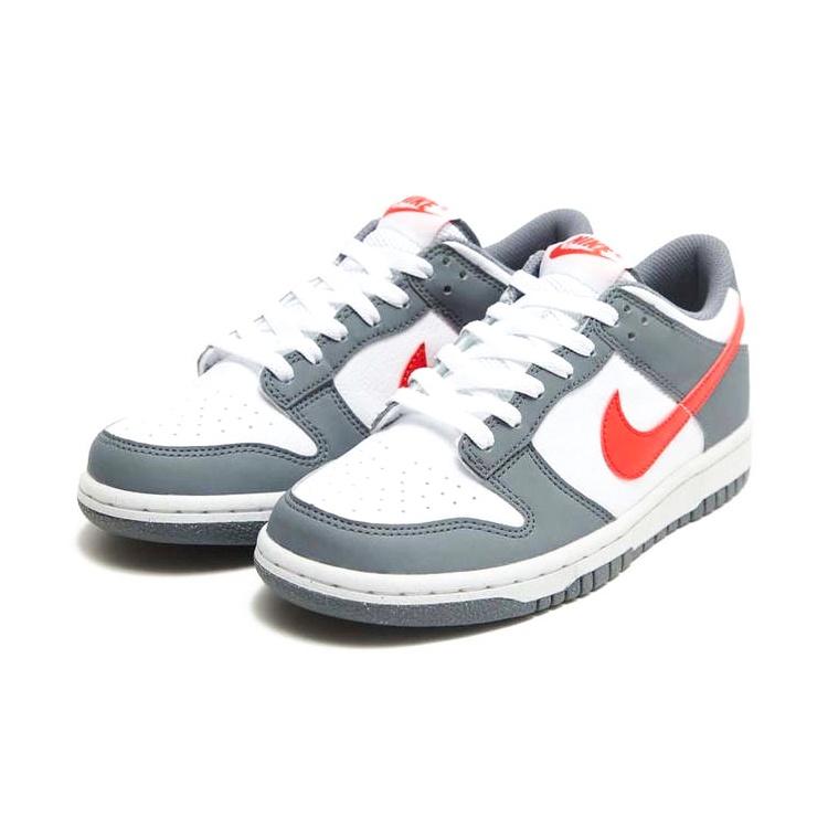 (GS) Nike Dunk Low Next Nature 'Smoke Grey Light Crimson' Kinder FB8038-001