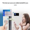 Campainha 2025+Interfone com Discagem Automática+Acesso RFID Integrado Alarme GSM Residencial Seguro Alarme Sem Fio APP WIFI 4G Tuya ou Smart Life APP