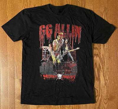 Vintage Band GG Allin Unisex  S To 5XL Black DI908 Unisex T-Shirt