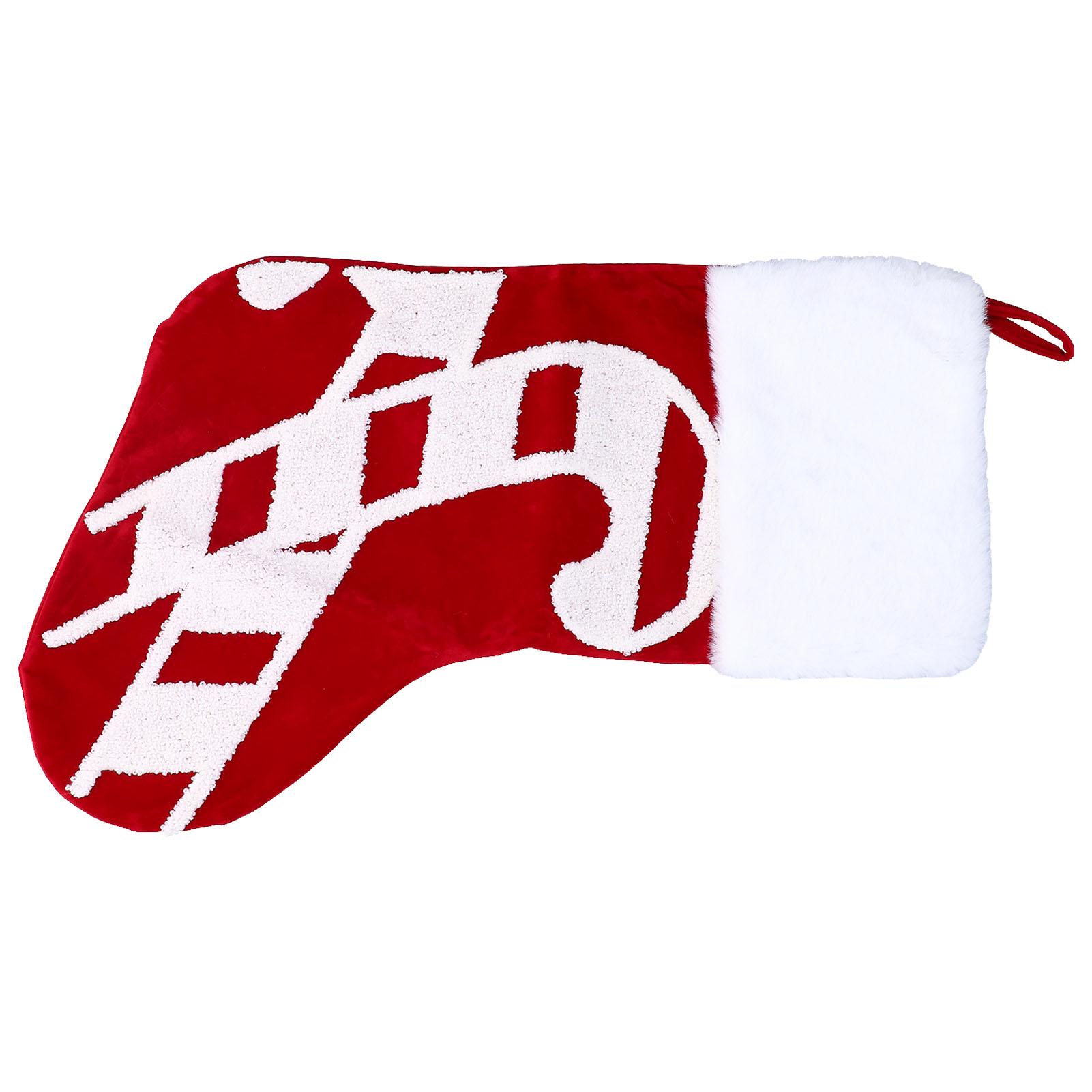 

Cute Christmas Stocking Christmas Tree Ornament Gift Bag Christmas Fireplace Pendant for Festival Decoration Type 2