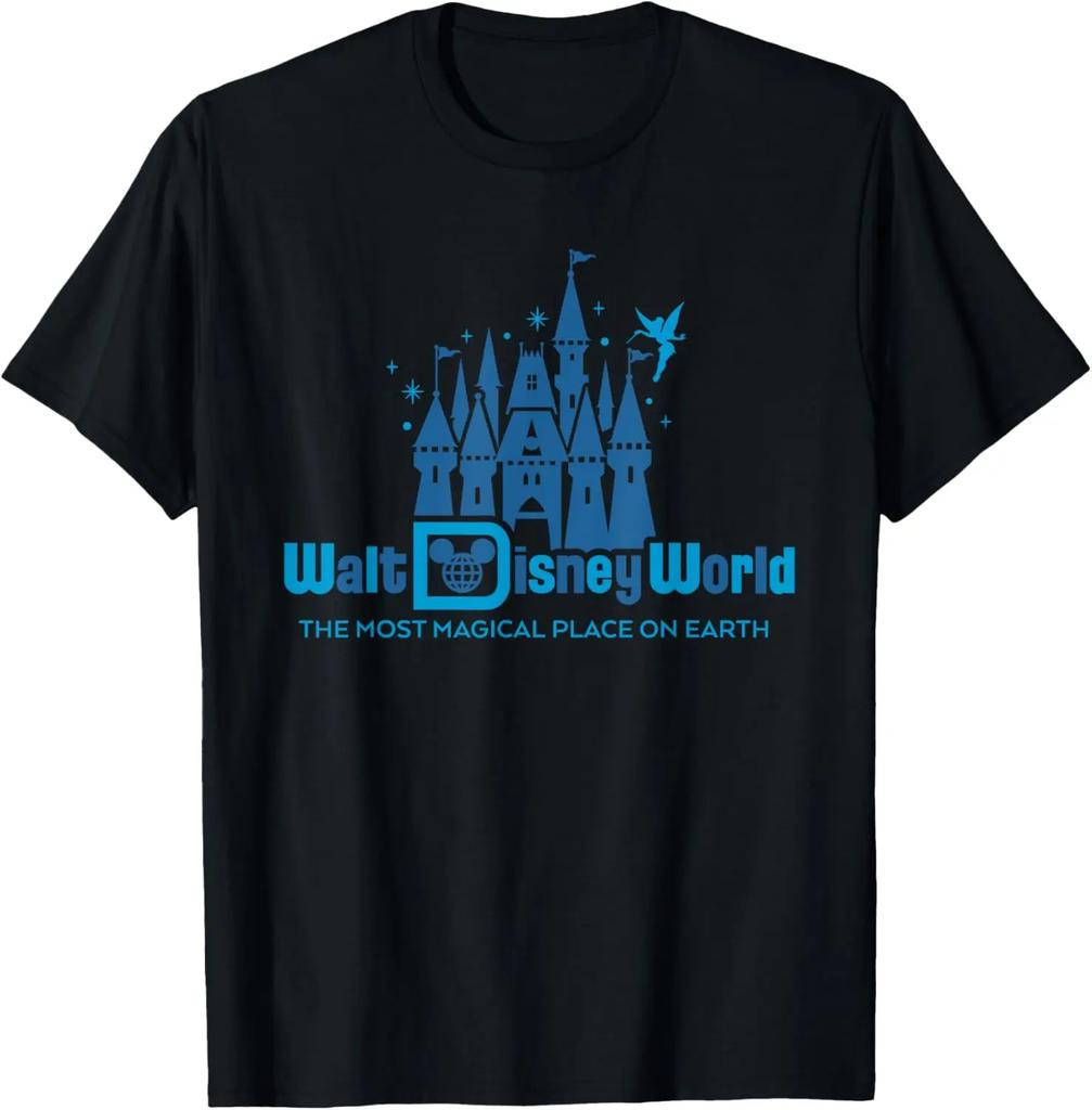 Hot Fashion Casual Walt World 50th Anniversary The Most Magical Place T-Shirt S-4XL Summer Unisex
