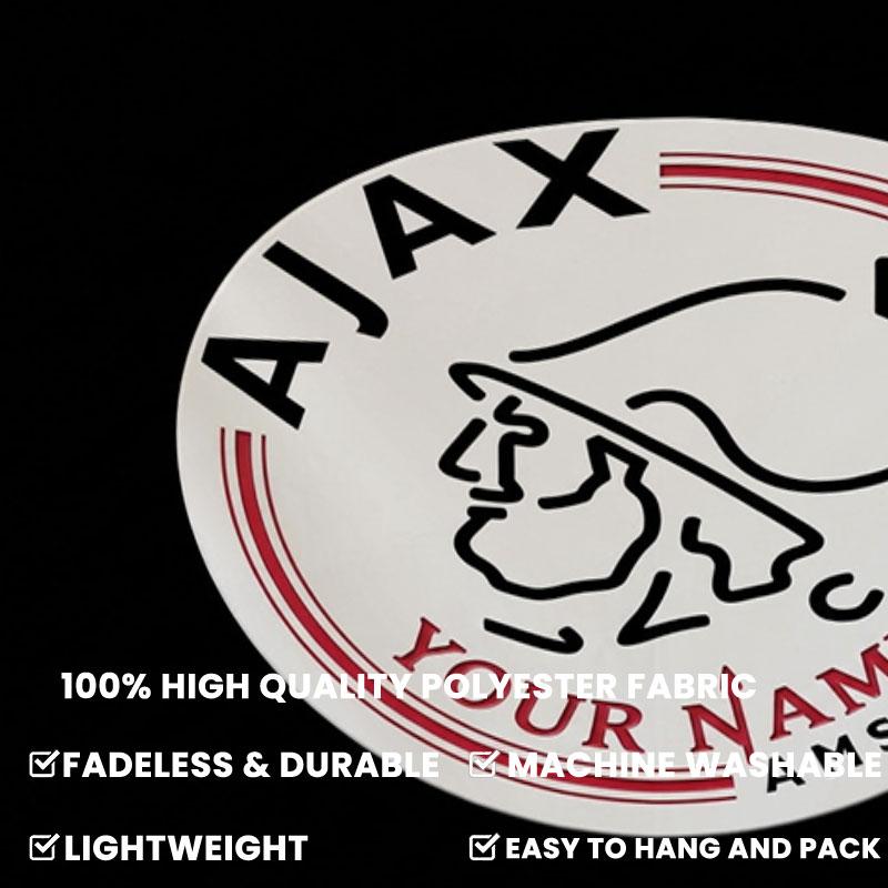 AFC Ajax Custom Name Wall Tapestry Aesthetic Wall Hanging Printed Fabric Blanket Decorative Tapestries for Bedroom Living Room Home Decor