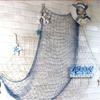 Fashion Mediterranean Decorative Nautical Wall Hanging Fishing Net for Beach Party Home Decor