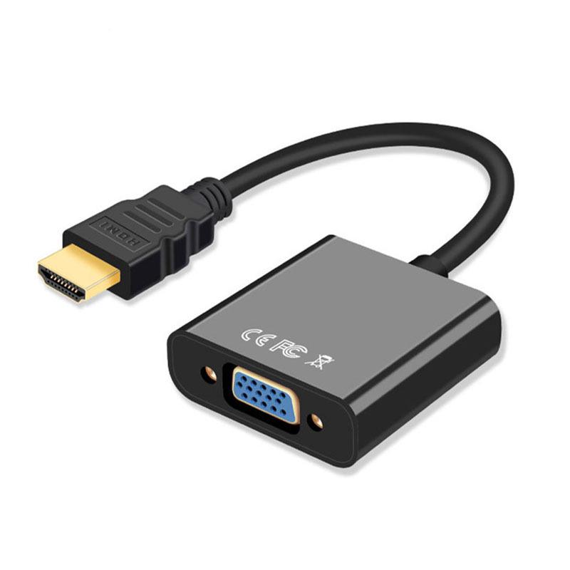 HDMI to VGA High-Def Adapter Cable for Computer, Notebook, or Projector