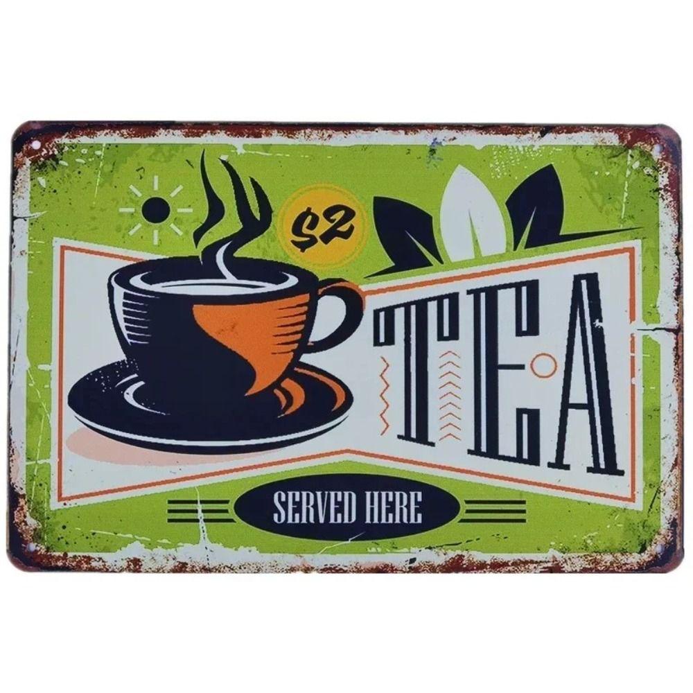 Pause Cola Vintage Metal Sign, Retro Soda Wall Decor 20x30cm