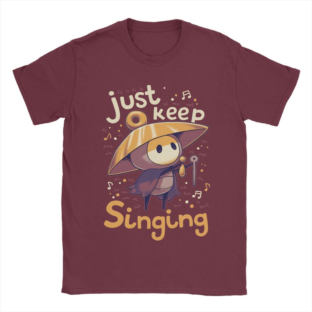 Unisex Hollow Knight Silksong Sherma T Shirts 100 Cotton Tops Vintage Short Sleeve Round Collar Tees Printed TShirt