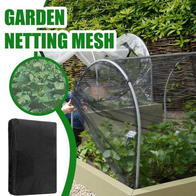 Plant Netting Greenhouse Row Cover Reusable Raised Bed Screen Barrier Mesh Outdoor Supplies For Vegetables Fruits Flowers Crops