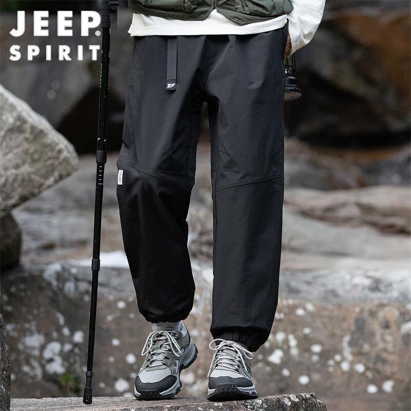 JEEP SPIRIT Men's Autumn/Winter Workwear Jogger Pants