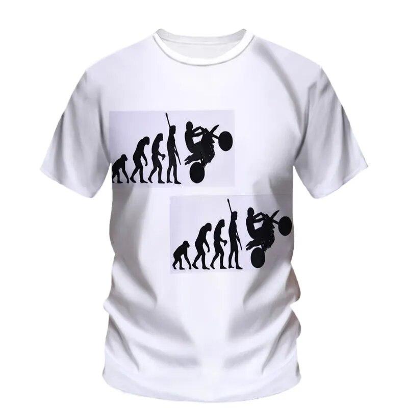 Fashion Taekwondo Men's T-Shirt Customized Quick-Drying Martial Arts Sanda 3d Pattern Tough Man O-Neck Short Sleeve Outdoor Top