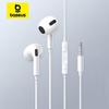 Baseus Kablet øretelefon H17 3,5 mm In-ear med mikrofon for Samsung Galaxy Xiaomi Huawei 3,5 mm porter enheter HiFi sportshodetelefon