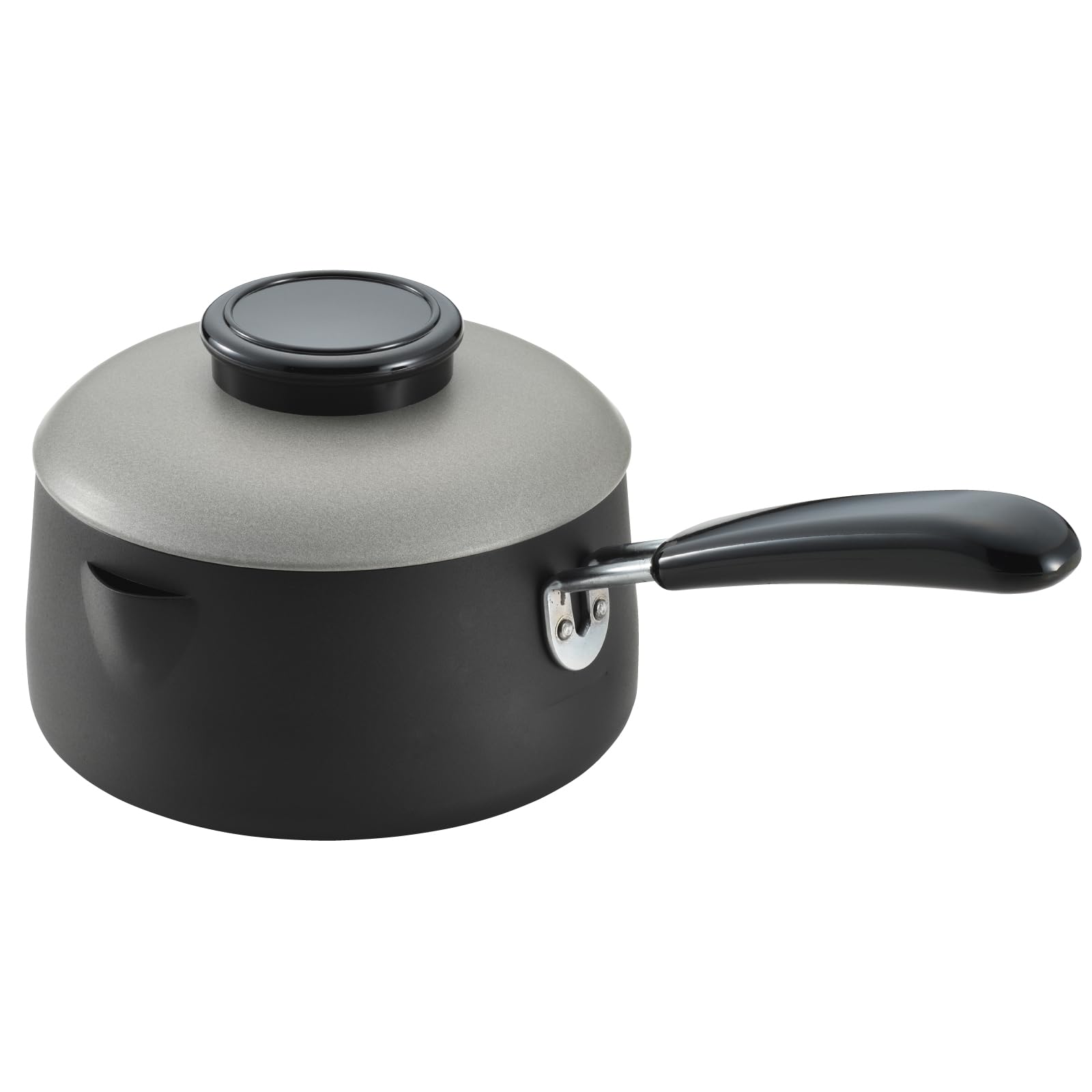 

Yoshikawa Bento Темпура с Индукцией и Газом Сделано в SH5394 Одноручная Кастрюля, 16см, 1.4л, Чугун, Крышка, Совместимая, Япония, Цубаме-Сандзё, чёрный