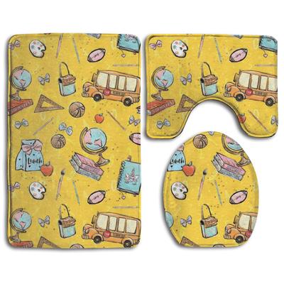 Flowers Bathroom Rug Sets Bath Mats 2015 Yellow And Green Bathroom Rugs And Carpets Tapete Para Banheiro Tapetes De Frufru Fotos De Tapetes