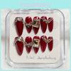Exquisite Almond Nail Art Pieces Bulk Purchase Sparkling Luxe Style