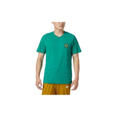 Round Neck Running Fitness Training Fashionable Comfortable Breathable Basketball Sports Short Sleeve T-Shirt Men Tops Green FJ2317-365
