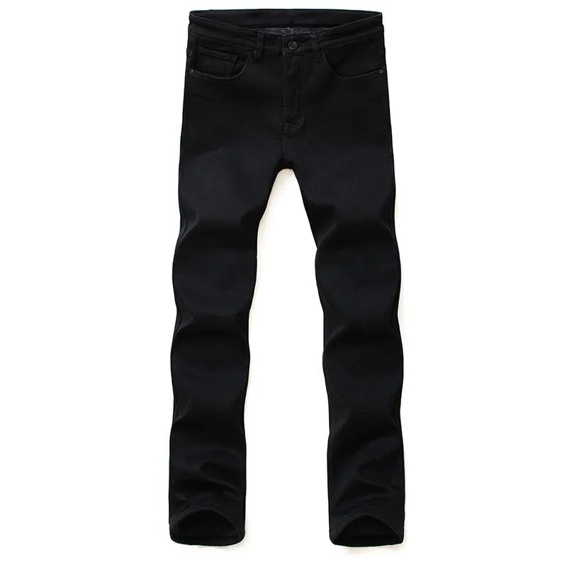Spring Autumn Men Classic Fashion Brand Jeans Homme Man Soft Stretch Black Biker Masculino Denim Trousers Mens Pants Overalls