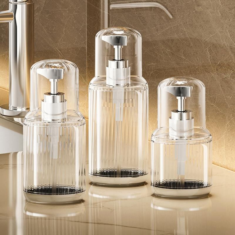 Liquid Dispenser Clear Plastic Cosmetic Container Leakproof Design For Lotion Shampoo Travel Kit