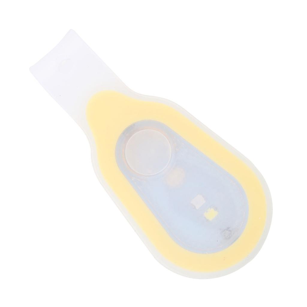 Waterproof Outdoor Portable LED Mini Night Light Running Button Silicone Clip Lamp