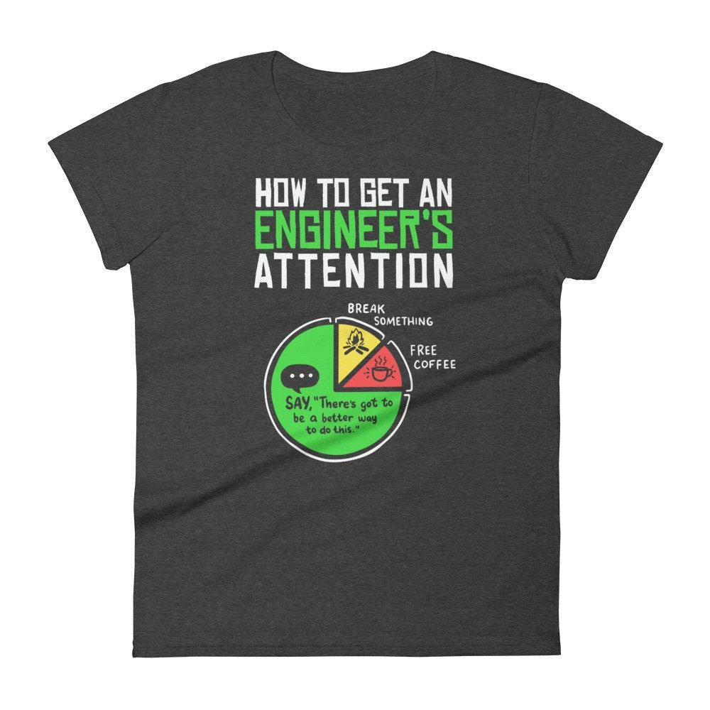 Funny Engineer Shirt Men, Engineering Lover T-shirt, Science Nerd Programmer Developer Tshirt, Mechanical Chemical Engineer Tee