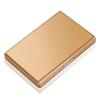 IK-FACTORY Card Case Slim Large Capacity Mens Accordion Skimming Prevention Wallet Metal ID Lightweight (Gold 10 Pieces)