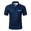 Summer Men's Short Sleeved Polo Shirt, Casual and Fashionable, Soft and Breathable