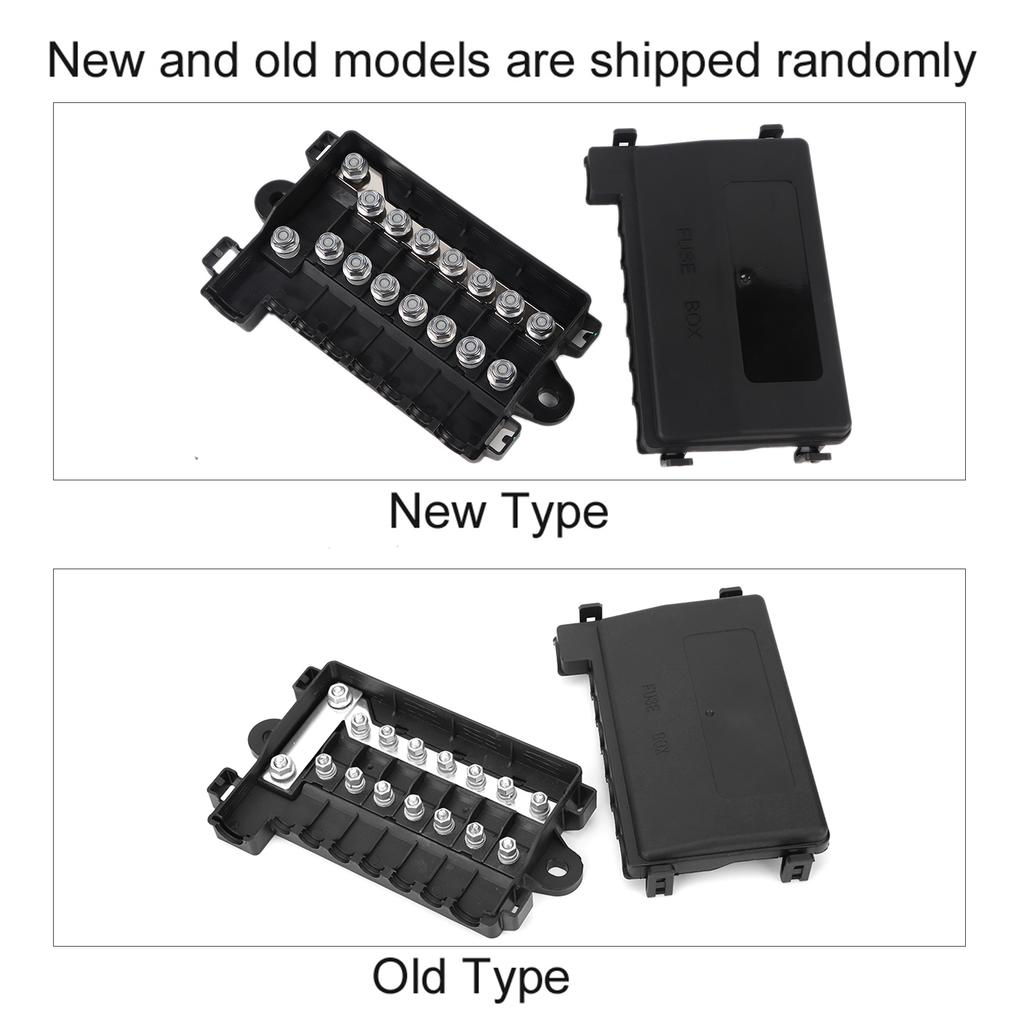 Durable MIDI MultiWay Fuse Block Box Holder Fusebox for RV Car Boat Bus Accessory