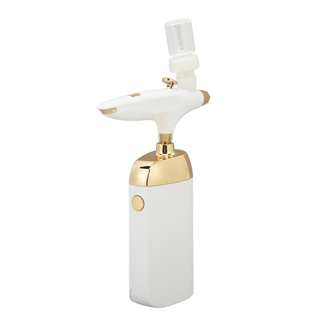Sauerstoff-Gesichts-Airbrush Tragbares Make-up Hautpflege Toner Nano Nebel Sprühgerät Lady's Geschenke Weiß