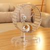 18cm Small Pet Exercise Wheel Clear Rat Playing Roller New Pet Running Roller Indoor Use