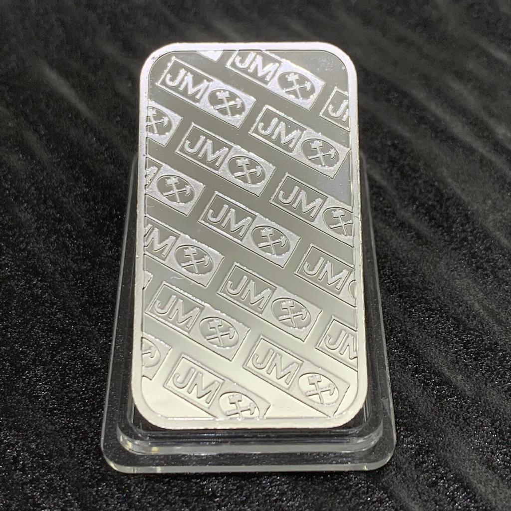 Cross Commemorative JM Silver-Plated Rectangular Coin Collection