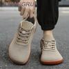 Unisex Wide-toed Casual Barefoot Shoes Outdoor Running Shoes Breathable Mesh Walking  Shoes Rubber Sole Comfortable Large Size