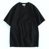 Export Export Tail Single Short Sleeve Men's Summer Loose Fashion Brand Pure Cotton Half Sleeve Shirt Men's Tail Goods Pure Color T-shirt Cut Label