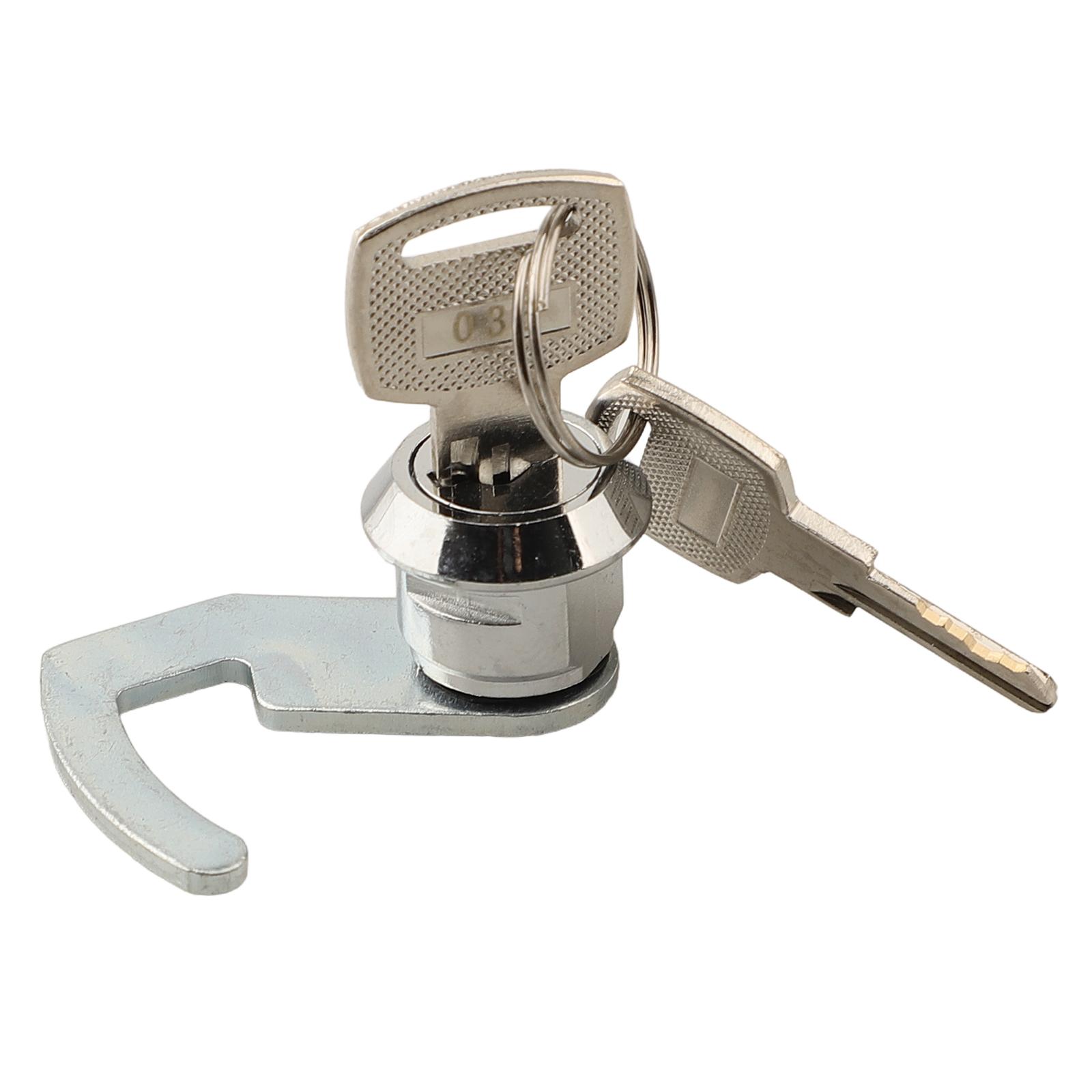 

Lock Cylinder with Keys for Secure Storage in For Cash Boxes and Cabinets A