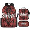 Plecak na Halloween Ciężki Metal Rock Slipknot Plecak z Nadrukiem Cyfrowym Torba na Ramię Piórnik