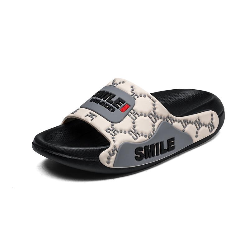 

Парные тапочки для улицы, спортивные, летние, новые, нескользящие, трендовые, на толстой подошве, ощущение ходьбы по дерьму, одним словом крутые тапочки, мужские тапочки 45