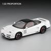 1:24 HONDA Acura NSX MK1 NA1 Alloy Sports Car Model Diecast Metal Classic Racing Car Vehicle Model Sound and Light Kids Toy Gift ake256