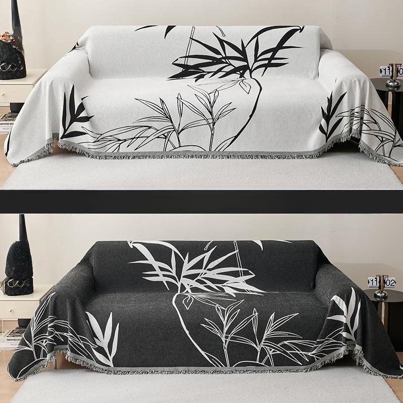 Ručník na pohovku Lehký luxus Vysoký smysl Potah na pohovku Potah na pohovku Čtyři roční období Univerzální Obývací pokoj Více než odolný proti poškrábání Lidé Kempingové koberce