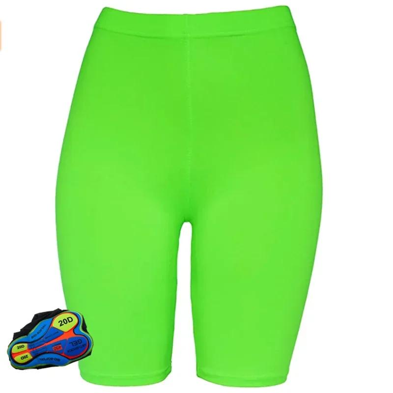 Pantaloncini da Ciclismo Imbottiti in Gel 20D Pro Team Uomo Pantaloncini Corti da Bicicletta Pantaloni da Mountain Bike Calzamaglia Abbigliamento Sportivo Abbigliamento da Bicicletta