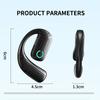 Wireless Bluetooth 5.4 Earphone 180° Rotation Ear Hook HIFI Stereo With MIC HD Call Open Single Ear Headset For Game Music Sport