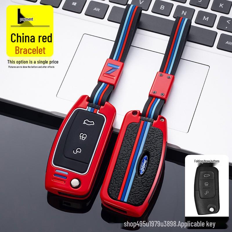Compatible Key Shell for Ford Classic, Focus, Fiesta (09/11/13/14/15), Kuga, Ecosport Models