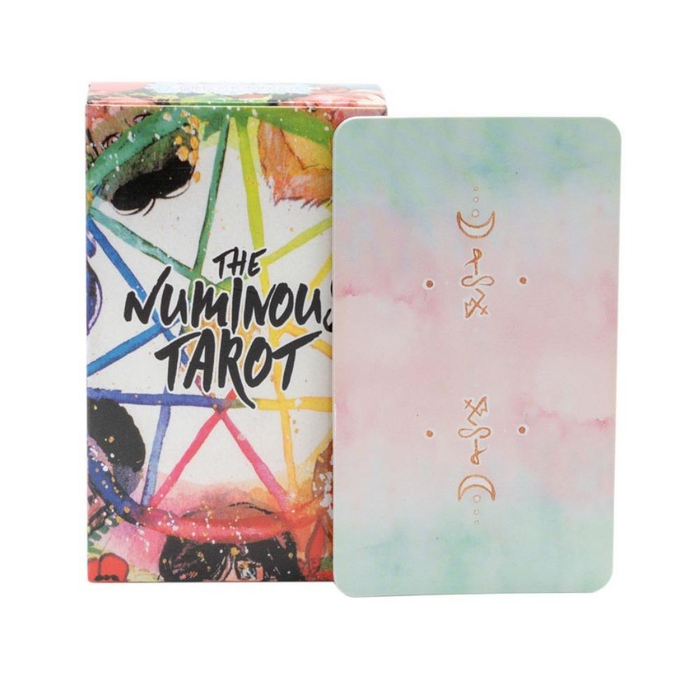The Numinous Tarot Card Games 79pcs Rendered In Beautiful and Luminous Watercolor and Inks 10.3*6cm