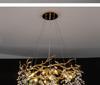 Elegant Modern French Crystal Chandelier for Living and Dining Rooms