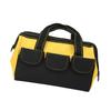 16-Zoll-Werkzeug-Aufbewahrungstasche mit breiter Öffnung, strapazierfähig, wasserdicht, tragbar, Handwerkzeug-Tragetasche, Gelb