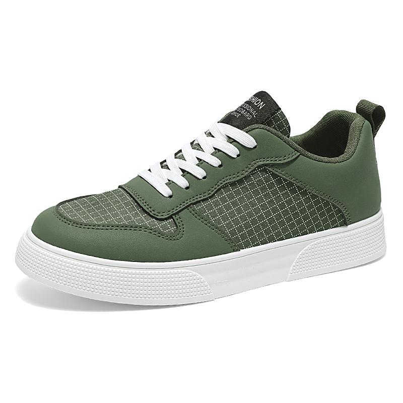 Mens Board Shoes 2026 New Mesh Breathe Splicing Design Comfortable Lightweight Daily Casual Sports Skate Shoes for Man