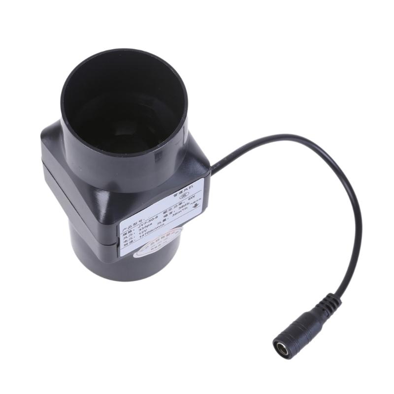 12V Abluftventilator Zuhause Leise Inline-Kanalventilator Industrieventilator Badezimmer Küchenlüfter für Badezimmer Küche