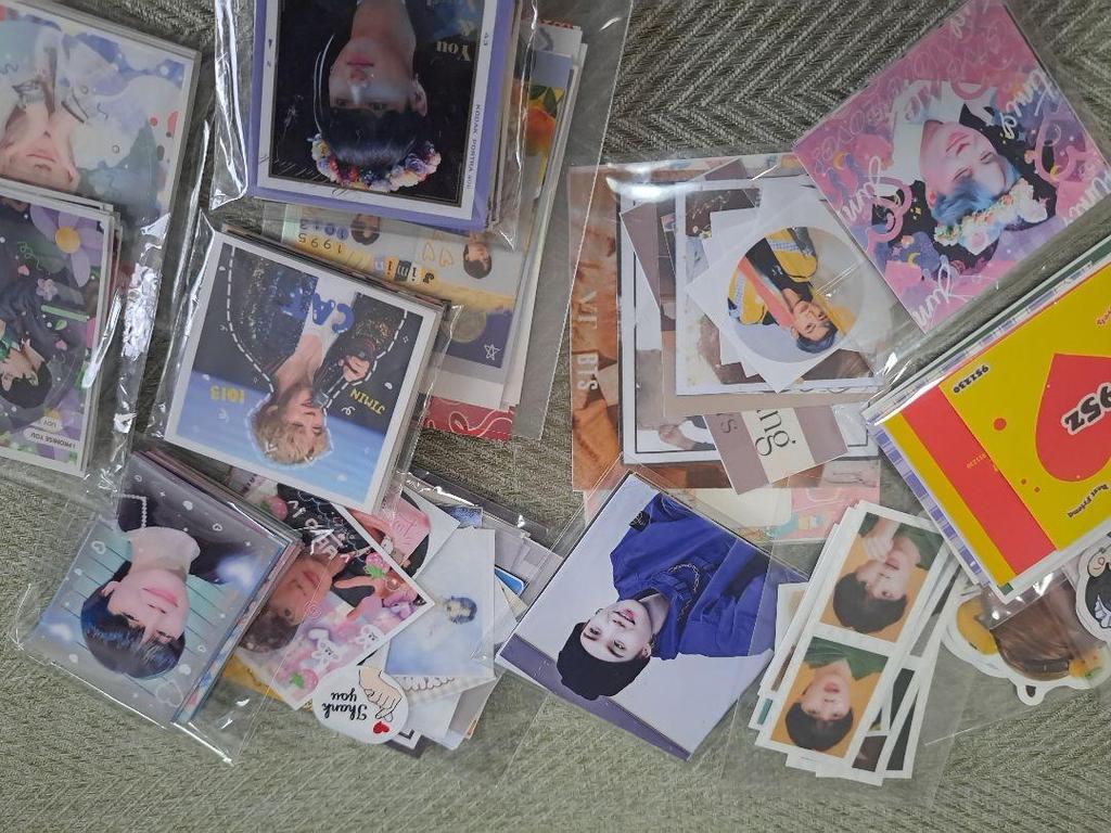 [USED] BTS K-POP Korean Producer Goods Notepad Trading Cards