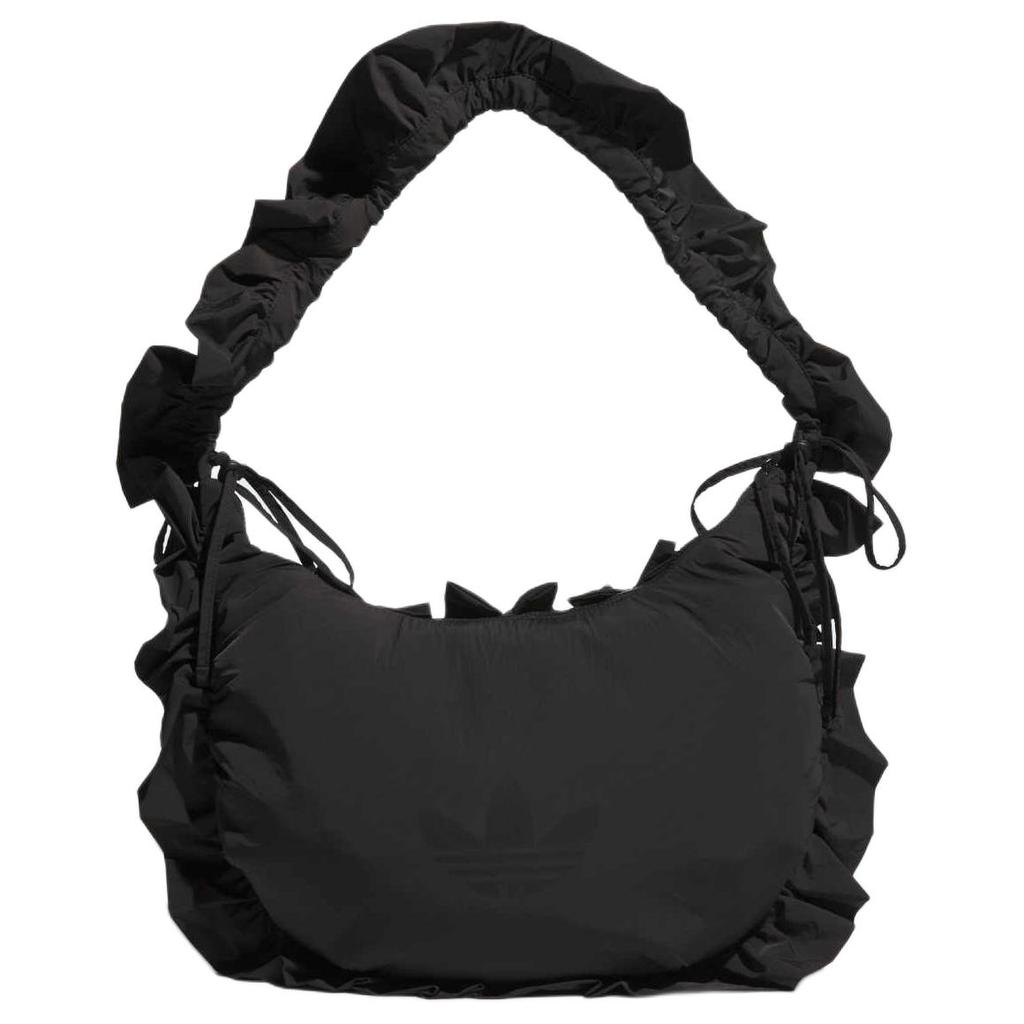 Adidas Originals RUFFLE Recycled Polyamide Handbag Large Women's Black IA8915