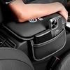 Car Sticker 2025 Hot Car Center Console Arm Rest Protector Leather Car Armrest Box Pad Storage Pocket For BMW 50th M3 M4 M5 G42